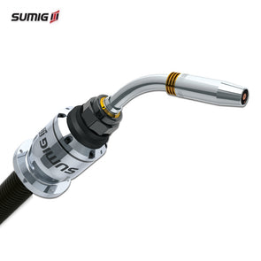 SU 477 - Robotic MIG/GMAW Air or Water Cooled Torch for Robots with Internal Cabling - Sumig USA Corporation